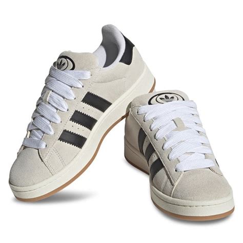 addidas campus beige zwart